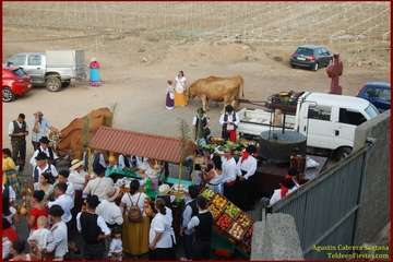 Romería popular y actos para los más pequeños en Lomo Cementerio/Agustín Cabrera y TA.